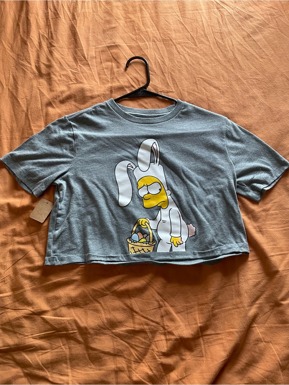 Bart Bunny Simpson Crop Top